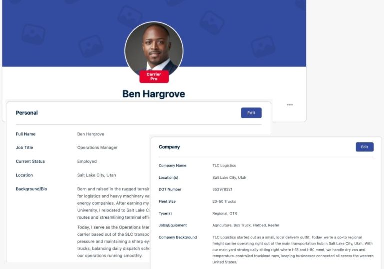 updated profile